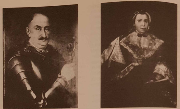 Michał Grocholski i jego żona Anna z Radzimińskich*
