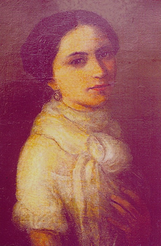 Juliette de Guillou, żona Józefa Eysymonta, Petersburg ok 1855